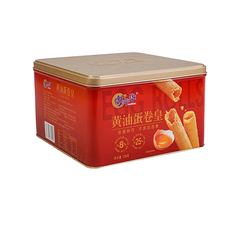 粤年华全蛋无水黄油蛋卷节日送礼