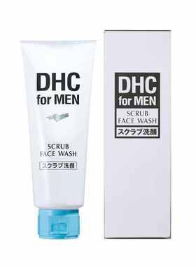 2028年5月到期DHC男士磨砂洁面膏140g洗面奶