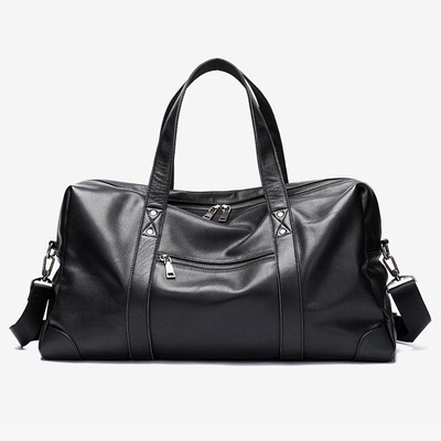 旅行拎包头层牛皮男健身包旅行包