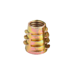 木工内外牙螺母沉头内六角家具螺帽实木预埋件梯形螺丝帽M4M5M6M8