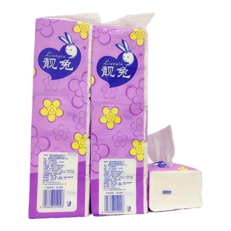 靓兔抽纸S320抽式整件10提100包