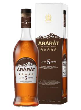 ARARAT5年白兰地原瓶进口500ml