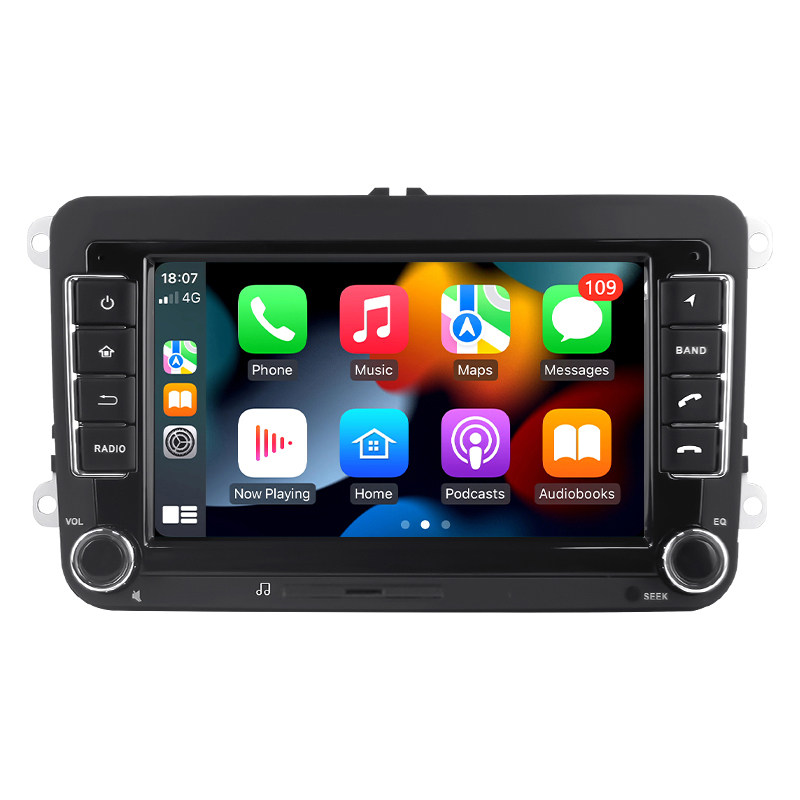 适用大众安卓导航VW GPS一体机蓝牙外置收音内置协议无线Carplay