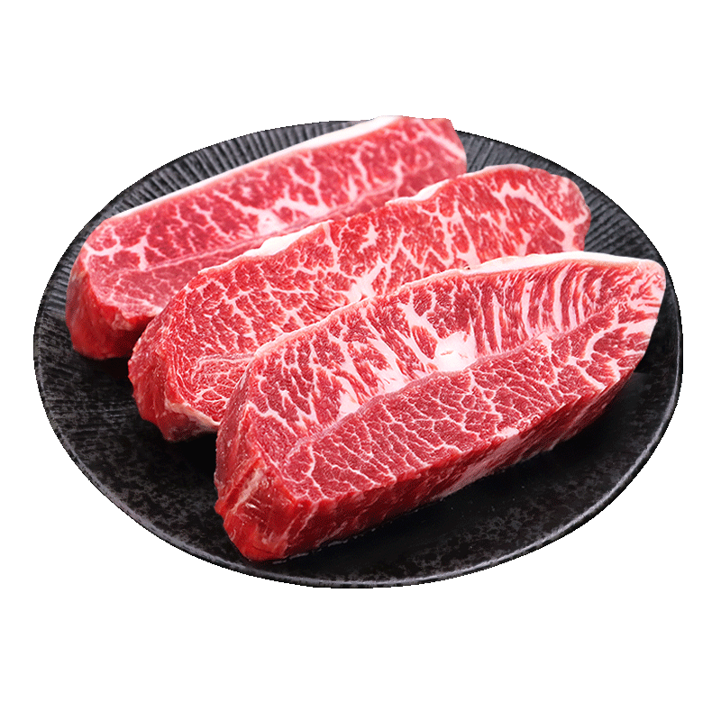 直降604斤/20片原切谷飼牛排