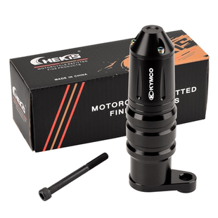 适用光阳DOWNTOWN350i/300 K-XCT Xciting400改装排气管防摔棒胶