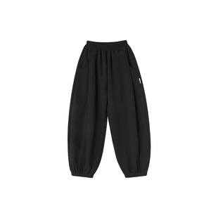 皇室童缘男童加绒裤子秋冬2025新款儿童裤子束脚卫裤长裤运动裤