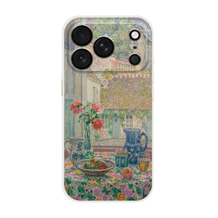 Henri Le Sidaner印象派油画  适用于苹果17小米17华为荣耀OPPO手机壳全包硅胶软壳