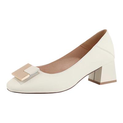 达芙妮单鞋优雅通勤小皮鞋女