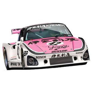 清 仓 NUNU PORSCHE 935K380勒茫保时捷1/24伊太利屋拼装汽车模型