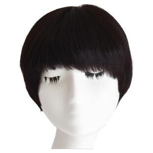 手织顶心全真发假发女挂耳短发女士中老年妈妈全头套减龄自然蓬松