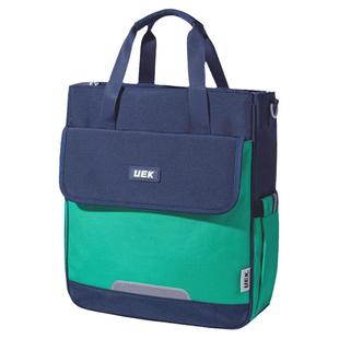 uek优壳超轻补习袋小学生初高中学生大容量轻便手提儿童拎书袋可双肩书包书袋子补课包男女手拎美术斜挎包袋