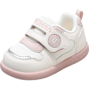 牧童婴儿学步鞋春秋女童软底宝宝面包鞋英伦风学步机能鞋男童鞋子