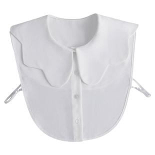 假领子女秋冬打底假衣领雪纺白色娃娃领韩版毛衣衬衫装饰百搭假领