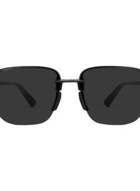 WAKE UP太阳眼镜时尚无框超轻户外休闲高级感眼镜墨镜 WP15SN1028