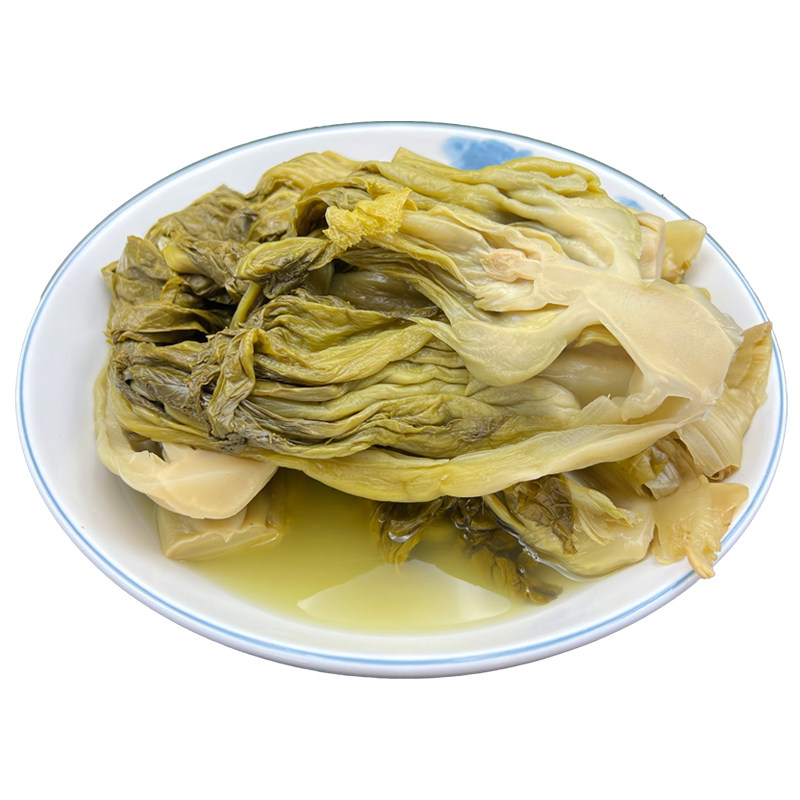 新鲜无盐酸菜贵州特产农家老坛鱼酸菜米豆商用凉拌炒菜饭袋装500g