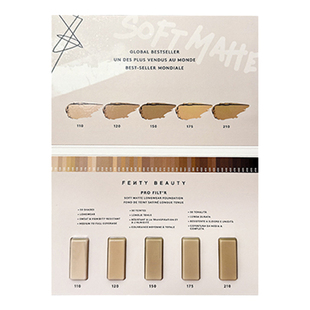 【5折秒杀】滤镜大师柔光持久粉底液试用卡5x0.77ml/盒