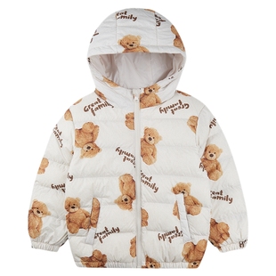 歌瑞家儿童羽绒服男款秋冬季款男童轻羽三防外套中大童上装