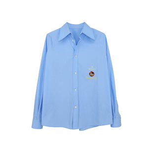 YOUWEI有尾2025春季新品石榴刺绣合身衬衫Y1625102