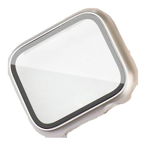 适用applewatch11苹果11手表s10保护壳iwatch12保护套9钢化膜se一体式全包ultra保护膜watchs9半包防摔贴膜