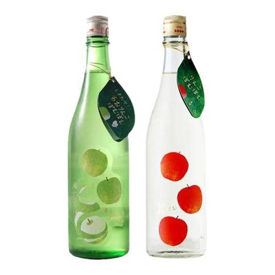 日本原瓶进口慕酌思青森苹果清酒三绝 低度微醺女士纯米酒720ml