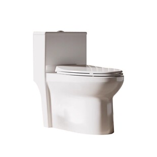 惠达小户型马桶6266N家用坐便器虹吸式大冲力节水座便器6688N