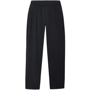 【清爽舒适】杰克琼斯男装休闲裤长裤子抗沾湿舒适简约通勤常规