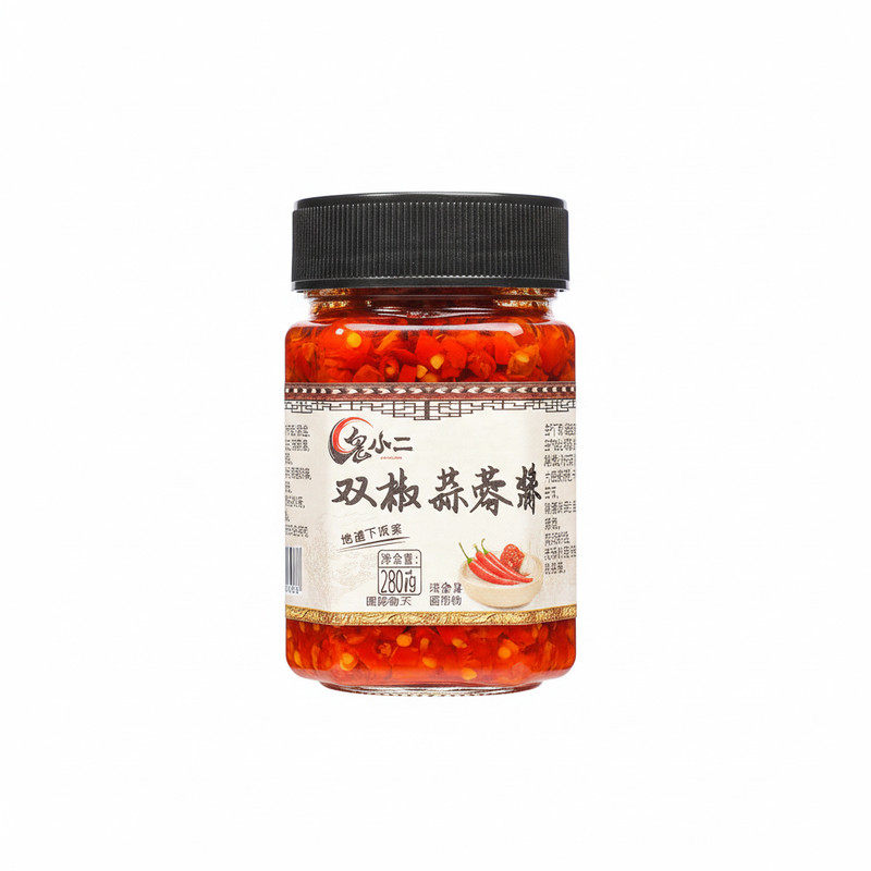 湖南特色双椒酱蒜蓉辣椒酱超特辣四川农家风味剁椒酱拌面饭酱下饭