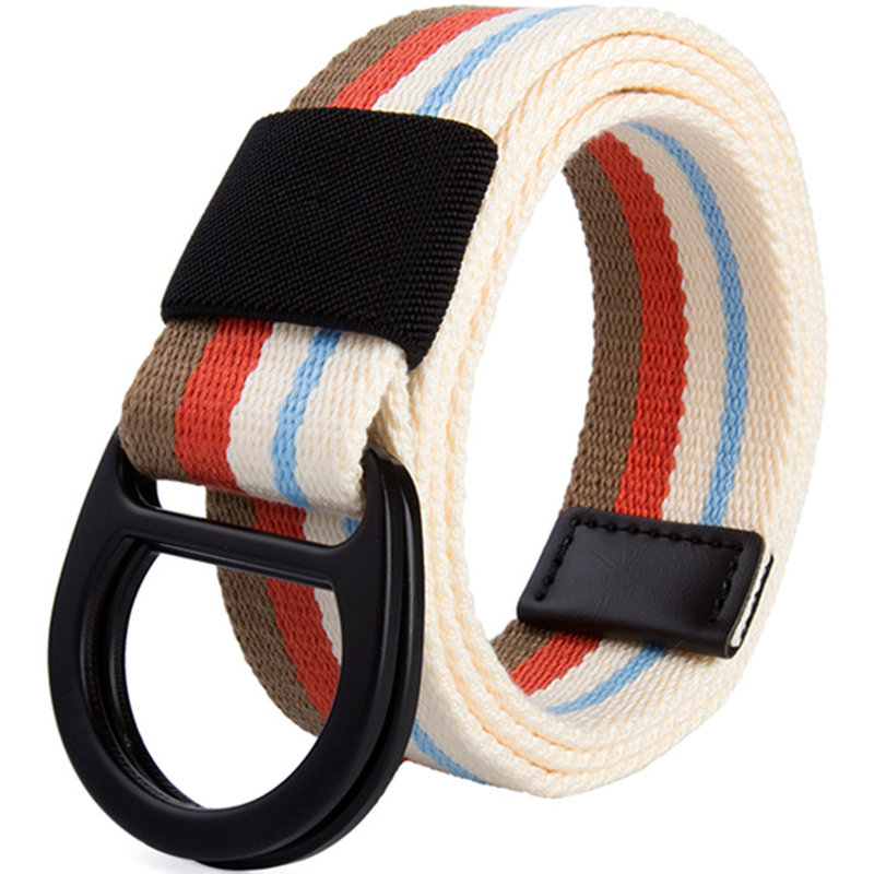 2025新款韩版男女士简约皮带年轻人百搭个性帆布腰带青年学生裤带