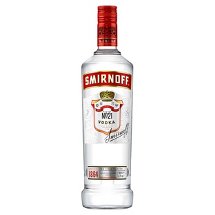 帝亚吉欧SMIRNOFF/斯米诺红牌伏特加700ml鸡尾酒调酒基酒蒸馏洋酒