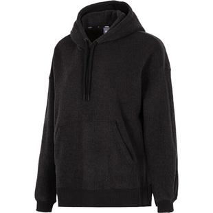 Puma/彪马羊羔绒女子加绒保暖连帽运动套头卫衣672132-01