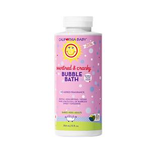 加州宝宝舒缓疲劳儿童泡泡浴洋甘菊柑橘精油超多泡泡洗发水沐浴露