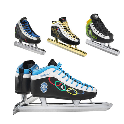 成人儿童速滑冰刀鞋黑龙速滑鞋
