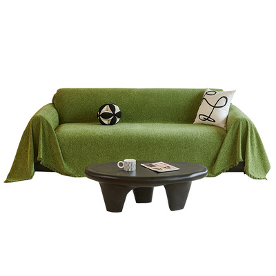 北欧沙发巾盖布沙发垫四季通用2025新款轻奢风全盖雪尼尔套罩毯子