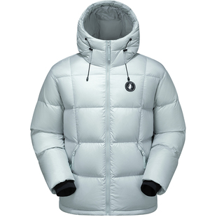 【baby同款】企鹅奢暖鹅绒服男女25冬新款高蓬加厚防风短款羽绒服