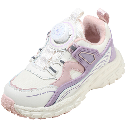 百丽男女童加绒保暖运动鞋