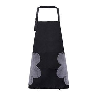 可擦手防水围裙家用厨房防油女韩版餐饮做饭男工作服定制logo印字