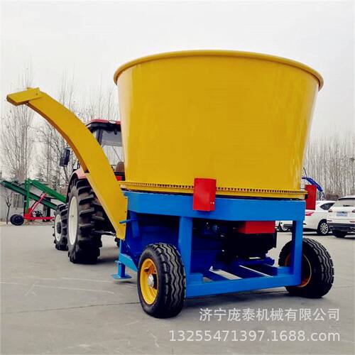 自动筛草的圆盘粉草机下出料稻草羊草粉碎机养殖场饲草秸秆破捆机