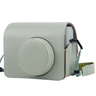 富士拍立得instax新款wide400相机包绿色棕色呃黑色复古防护保护