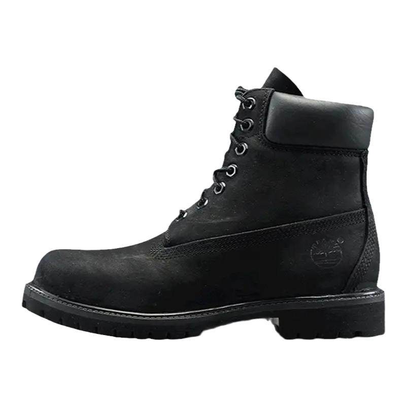 Timberland添柏岚男女黑色鞋高帮靴户外休闲防水皮革8658A 10073w