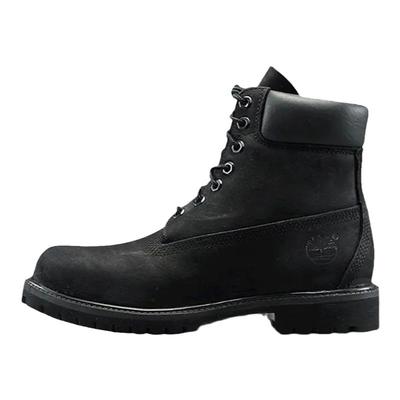 Timberland添柏岚男女黑色鞋高帮靴户外休闲防水皮革8658A 10073w