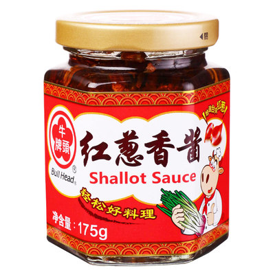 台湾进口737g拌面牛头牌红葱香酱