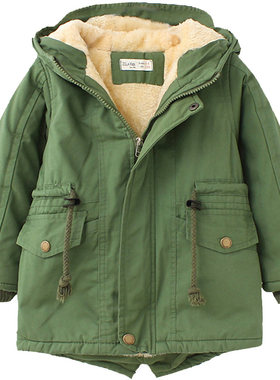 热卖加绒外套爆款男棉风衣
