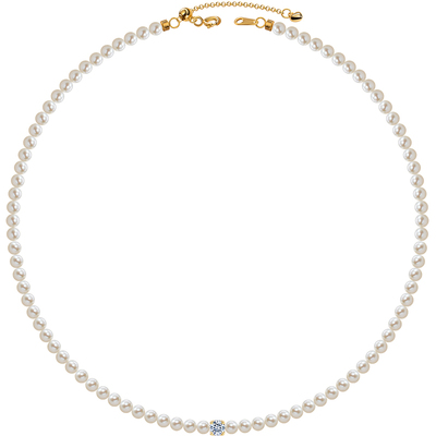 南珠宫小米珠淡水珍珠项链