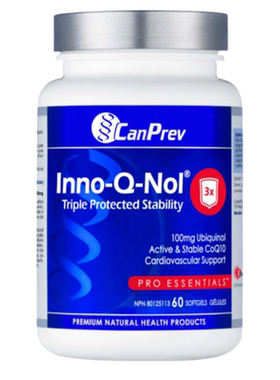 加拿大CanPrev Inno-Q-Nol CoQ10  辅酶Q10 泛醇 专利 呵护心血管
