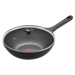 Tefal/特福炒锅不粘锅家用炒菜锅平底煎锅电磁炉专用锅燃气灶有钛