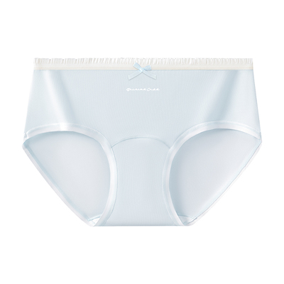 都市丽人纯棉内裤女士甜美三角裤