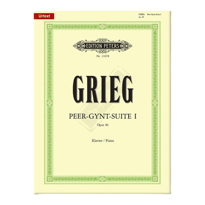 格里格第一培尔金特组曲op46钢琴