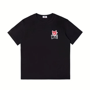 WAAC GOLF 韩国高尔夫服装男女同款夏季纯棉短袖T恤运动休闲球服