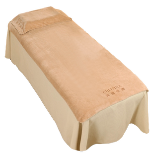 高档美容院专用大毛巾浴巾铺床巾有洞加厚吸水珊瑚绒按摩床单铺巾