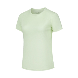 乔丹速干短袖T恤女士2026夏季新款透气舒适跑步健身训练吸湿上衣